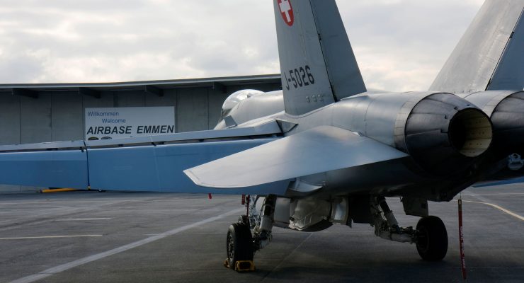 BB7FHJ Airbase Emmen during the Eurofigher Evaluation, Emmen, Luzern, Switzerland