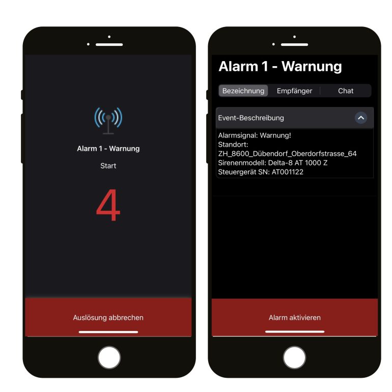 ks.Alert App Warnung Und Counter