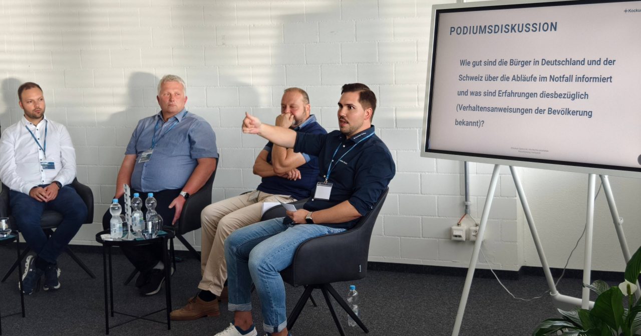 Podiumsdiskussion - Wie gut ist die Bevölkerung auf Notfälle vorbereitet?