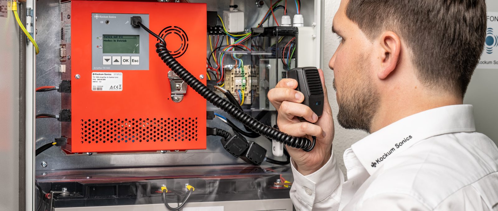 Kockum Sonics TK Global Steuerung Mit Sprachdurchsage Web