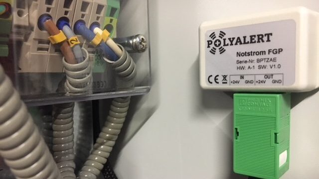 18 Watt Notstrombox Polyalert