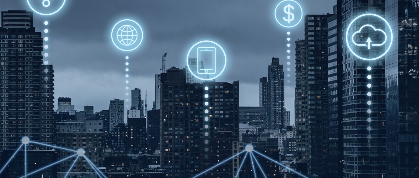 Futuristic smart city