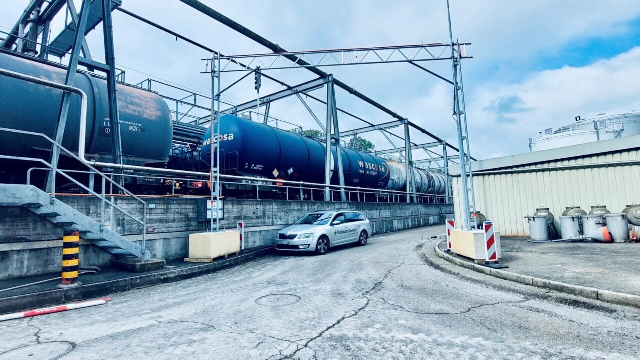 Tanklager Bahn Auto Kockum Sonics