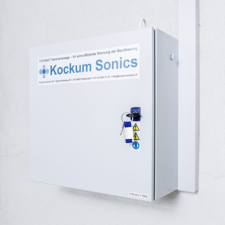 Kockum Sonics Sirenensteuergerät Kasten