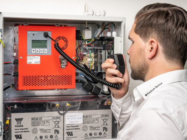 Kockum Sonics TK Global Steuerung Mit Sprachdurchsage Web