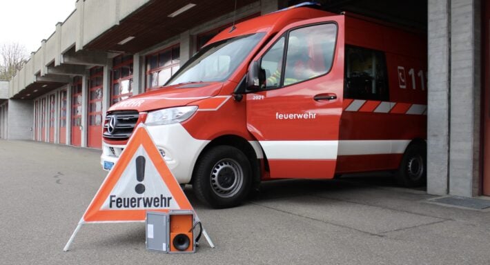 Kockum Sonics Gefharenalarmsirene Feuerwehr