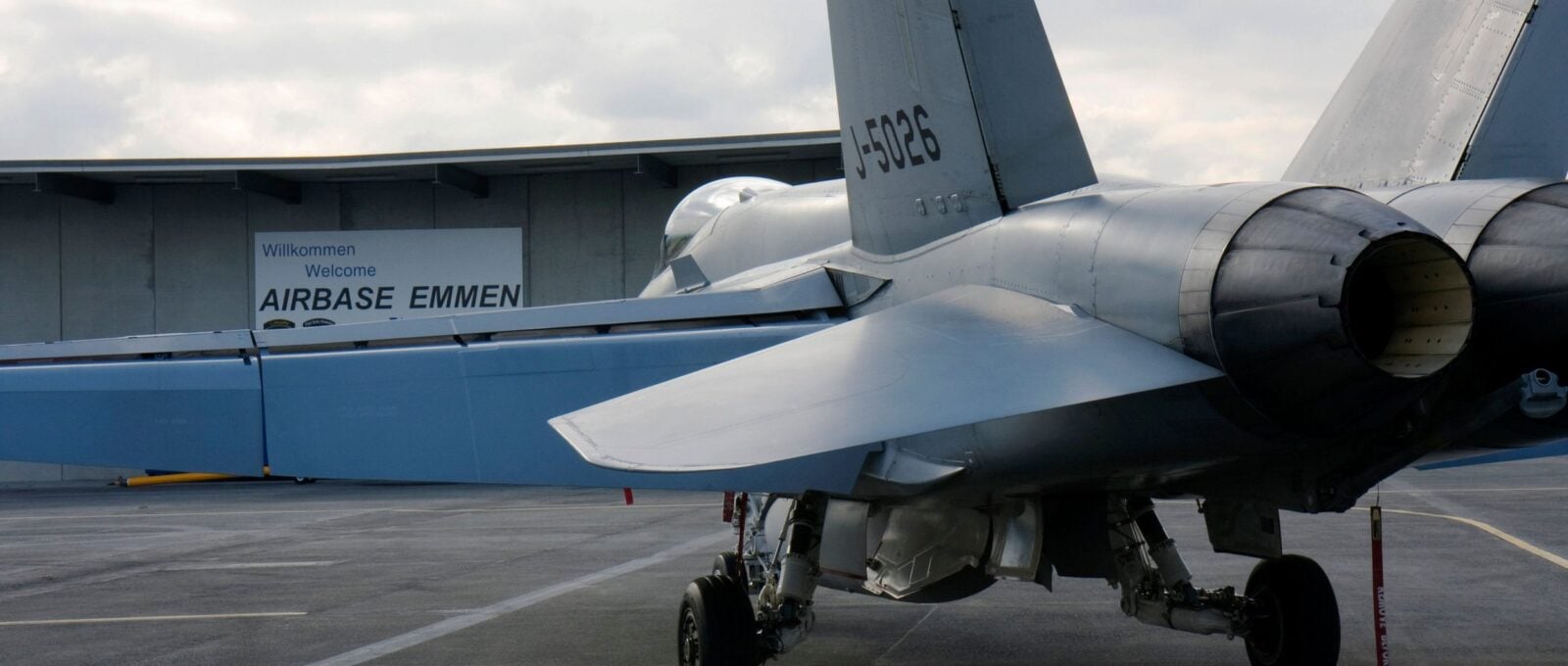 BB7FHJ Airbase Emmen during the Eurofigher Evaluation, Emmen, Luzern, Switzerland