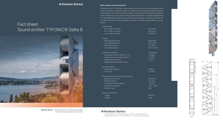 Kockum Sonics Datenblätter Thumbnail Delta 8 EN