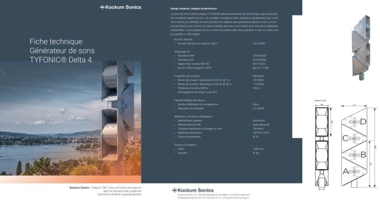 Kockum Sonics Datenblätter Thumbnail Delta 4 FR