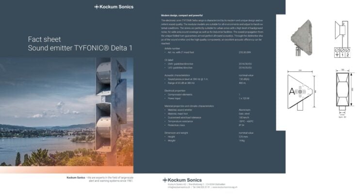 Kockum Sonics Datenblätter Thumbnail Delta 1 EN