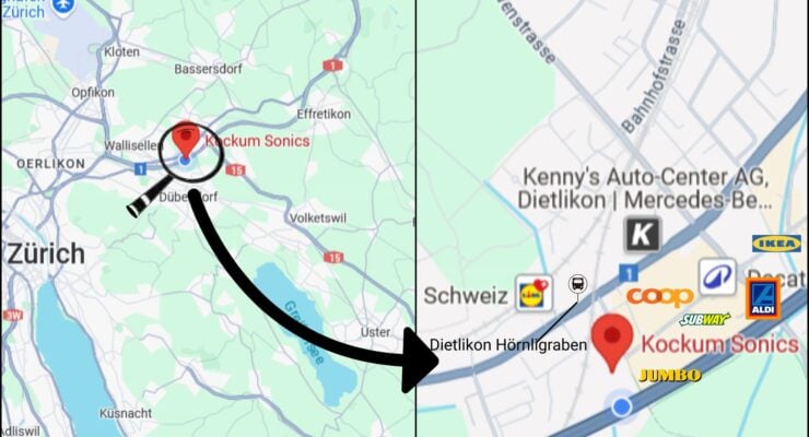 Kockum Sonics Standort Inkl. Shopping Möglichkeiten