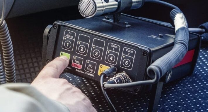 Kockum Sonics Steuergerät mobile Sirene TK150