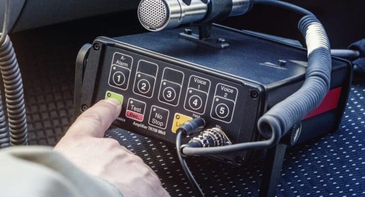 Kockum Sonics Steuergerät mobile Sirene TK150